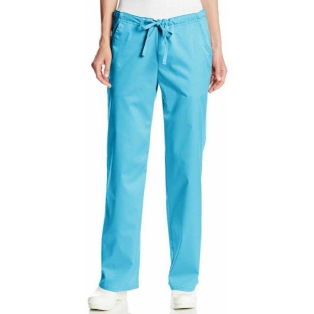 Cherokee® LUXE 1066 Women's Low-Rise Drawstring Scrub Pant - Blue Wave